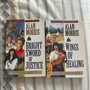 Wings of Healing & Bright Sword of Justice by Alan Morris Books